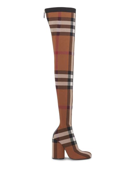 Burberry Knee High Boots for Women 